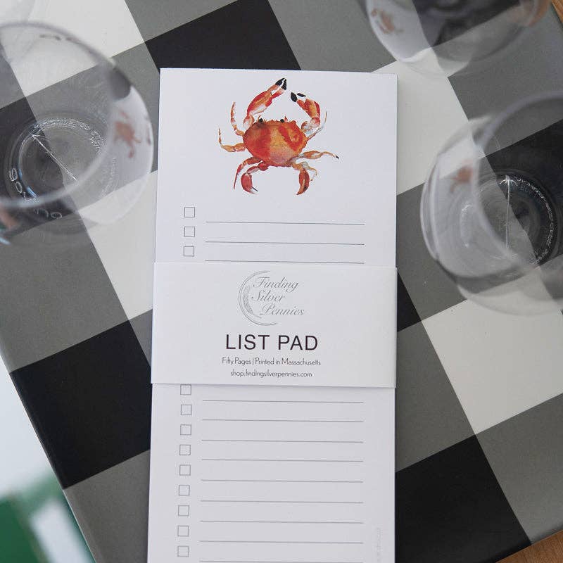 Crab List Pad