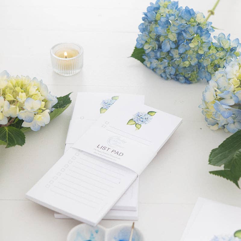 Hydrangea List Pad