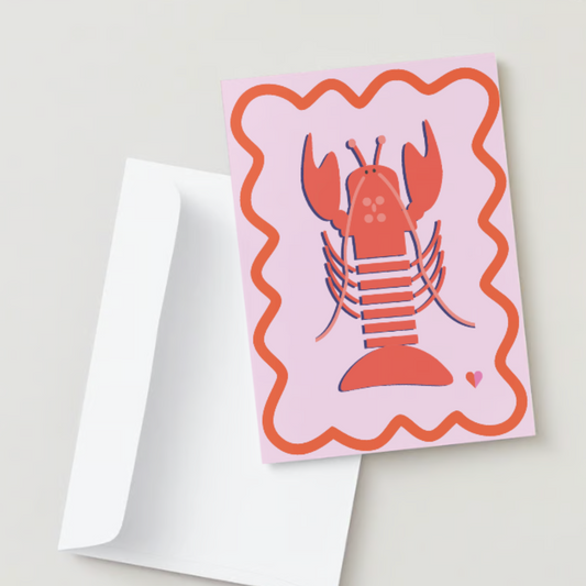 Lobster Love Card