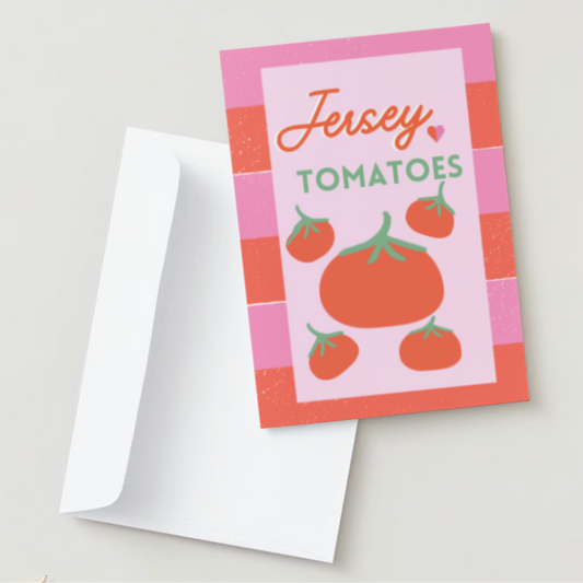 Jersey Tomato - Greeting Card