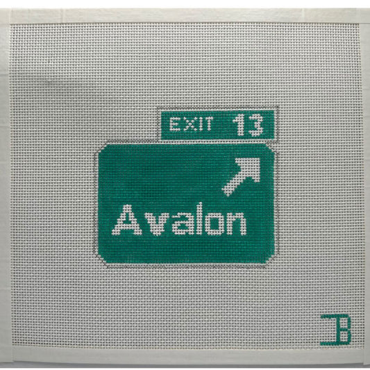 Avalon - Exit 13 - Needlepoint Kit