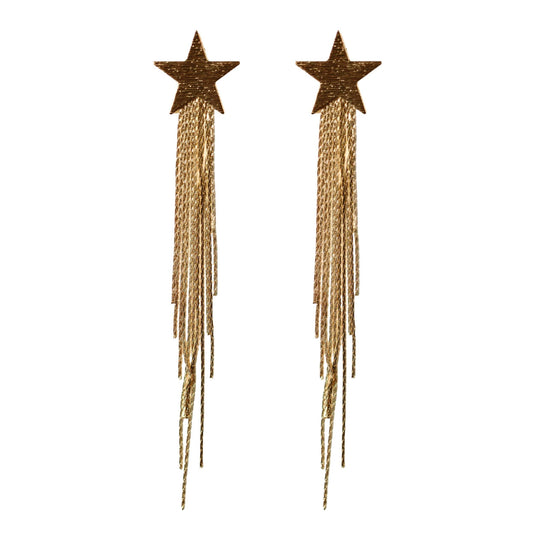Gold Shooting Star Duster Drops