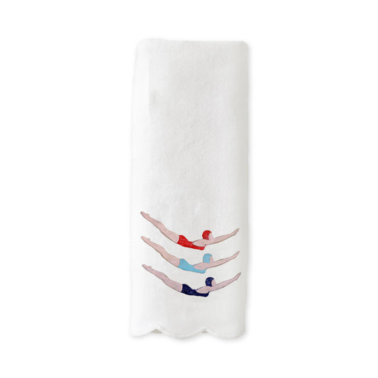 Scallop Guest Towel- Swimmers