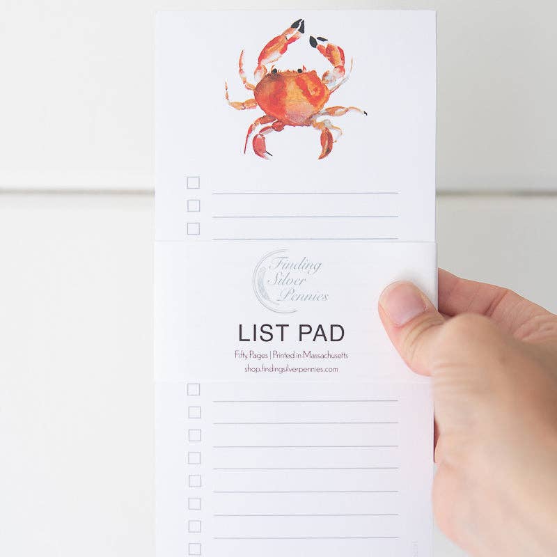 Crab List Pad