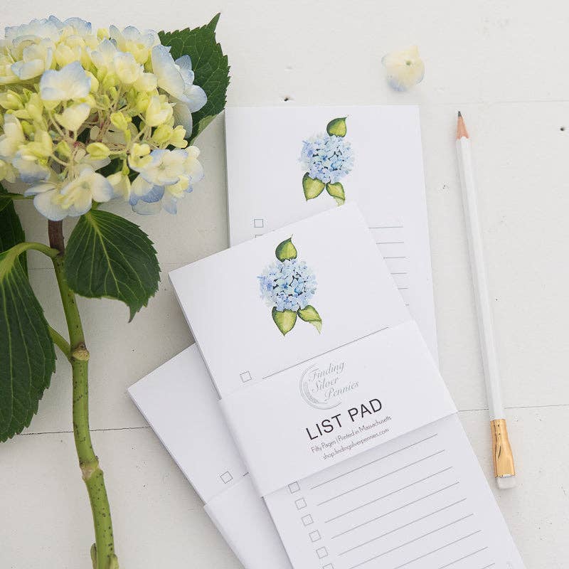 Hydrangea List Pad